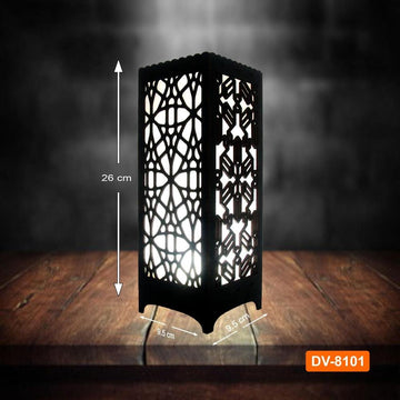 Beautiful Wood Led Decoration Piece In Black color