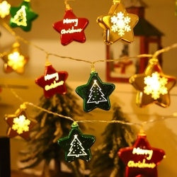 LED Fairy String Ball Lights Christmas Xmas Tree Hanging Decor Battery Operated