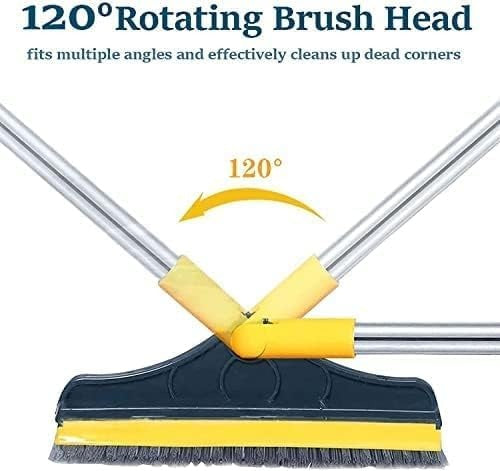 2 In 1 Floor Cleaning Brush Bathroom Tile Windows Floor Cleaning Brush